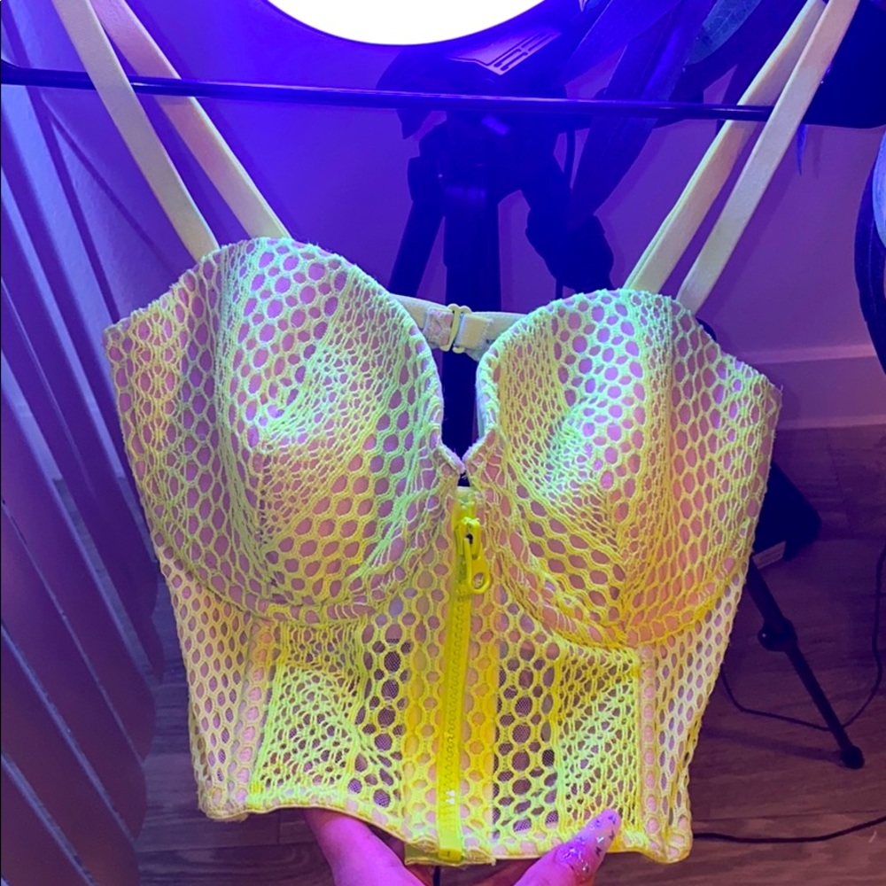 Neon Victoria’s Secret Bra Top